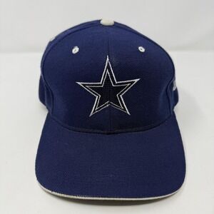 Dallas Cowboys Hat Cap Strap Back Mens One Size Navy Blue NFL Football Star Logo